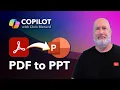 NEW Copilot Feature PowerPoint Presentation from a PDF file