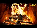 Lagu 🔥 Open haard nachten met smeulende kolen en houtvuur symfonie voor kerstrust (Fireplace 4K)