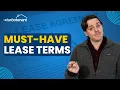 What Landlords MUST Include in Residential Lease Agreements