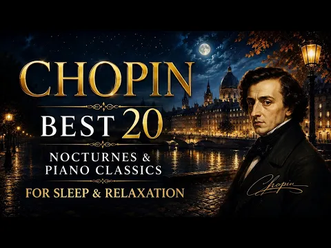 Chopin Best 20 | Peaceful Nocturnes & Piano Classics for Relaxation