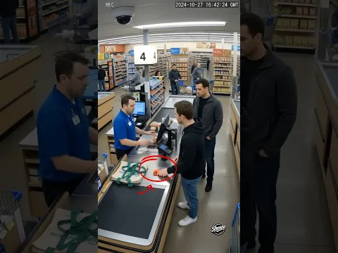 Cameras reveal theft incidents.#shorts