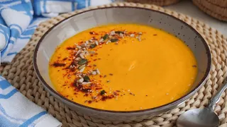 Crema de calabaza ¡lista en un momento!