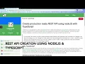 Create production ready REST API using nodeJS with TypeScript