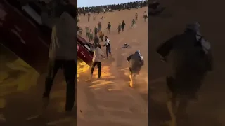 إنقلاب سيارة ضمن فعاليات رالي تي تي ودان لهذا السبب يتم التوصية على حزام الآمان وفوائده 