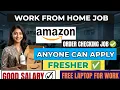 Amazon Work from Home Job 2026 Order Checking Setup Provided Remote Job