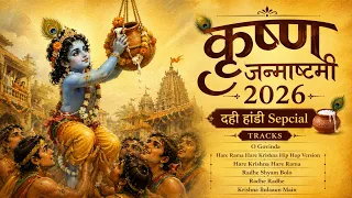 दहीहंडी नॉनस्टॉप | हरे कृष्ण हरे राम | O Govinda | Radhe Radhe | Krishna Janmashtami Special Bhajans