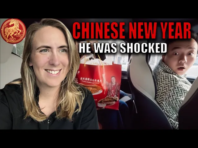 Chongqing Chinese New Year Gift to Taxi Driver | Travel Vlog I Gave My Chongqing Taxi Driver a Chinese New Year Gift… His Reaction! 🇨🇳