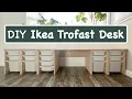 DIY Kid s Ikea TROFAST Desk
