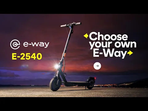 e-way E-2540, Elec. Scooter 25 0W/37V