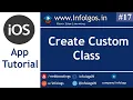 How to create class in iOS application using Objective C