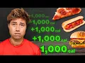 I Ate 1 000 Calories Every Hour