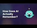How Does AI Actually Remember Things Context Windows RAG Embeddings Explained