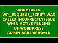 wp - enqueue