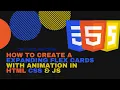 How to Create a Expanding Flex Cards With Animation in HTML CSS JS