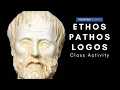 Rhetorical Appeals Ethos Pathos and Logos Includes Worksheet
