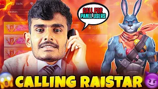  calling raistar calling panel users in region list we met kannada player in redion fun call 