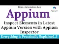 Inspect elements in latest Appium version using Appium Inspector Bhau Automation Lab