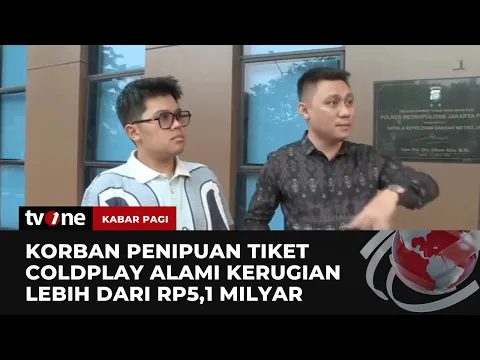 Korban Penipuan Tiket Coldplay Gischa Deborah Datangi Polres Metro Jakpus