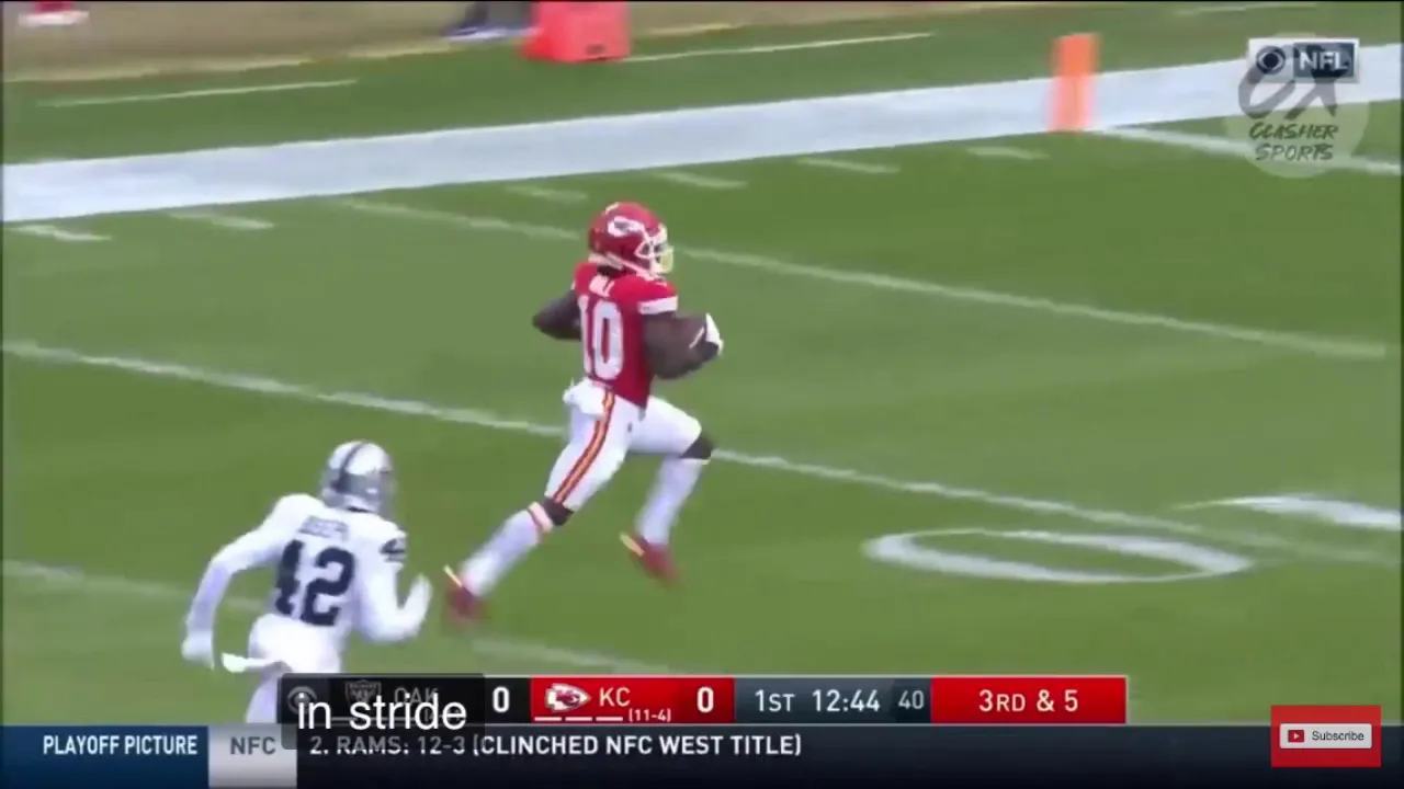 Tyreek Hill Breaking everybody ankles