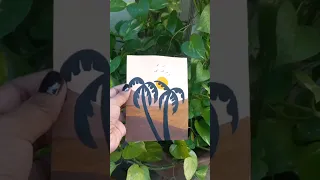 Boho art easy art style