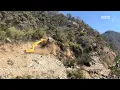 Lagu 👉 Skilled Excavator Operator Using jcb to Build Road on Steep Hill | Careful Work Compilation