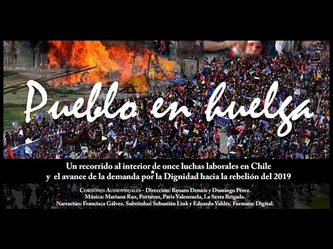 Trailer Pueblo en Huelga