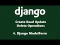 Django ModelForm Tutorial with Bootstrap Widgets Validation