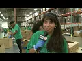 Dallas students volunteer at North Texas food bank with intern program