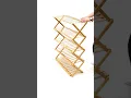 Foldable Bamboo Shoe Racks Installation