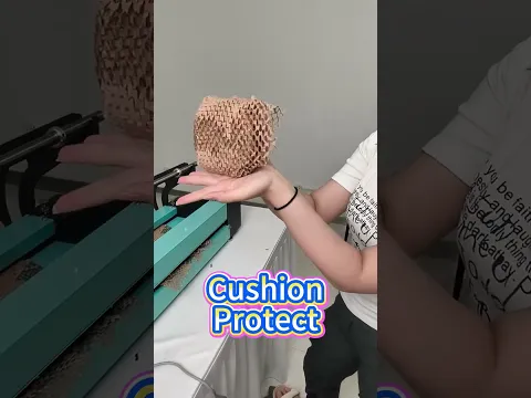 آلة ورق قرص العسل، لفة تغليف بيئية خفيفة الوزن ومتينة