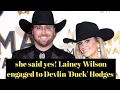 Lainey Wilson Finally Gets Her Dream Proposal from Duck Hodges