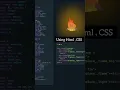 Flame animation Using HTML and CSS