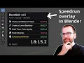 We can speedrun Blender now Free add-on