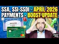 APRIL 2026 CHECKS Social Security Payment Schedule - SSA SSI SSDI Update