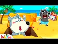 Download Lagu Wolfoo Channel | A SECRET ROOM Under the Sand ❓ | Educational Video for Kids