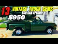 13 American Vintage Trucks - Cheap Collectible Craigslist Finds