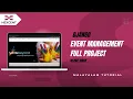 EVENT MANAGEMENT FULL PROJECT DJANGO MALAYALAM TUTORIAL HEXCENT