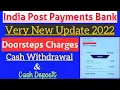 How to Stop Doorsteps Charges in India Post Payments Bank Account