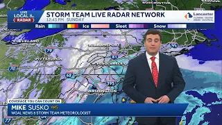 Pa snowstorm update Sunday Feb 22