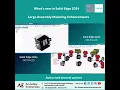Solid Edge 2024 I Large Assembly Modeling Enhancements