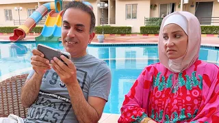 لما تفكري جوزك بذكريات الخطوبه 😂