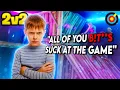 I Humbled This Disrespectful Kid - Fortnite 2v2 Piece Control