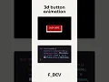 3D button animation with HTML CSS only full source code in comment