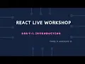 1 Introduction to the series React Js Bangla tutorial