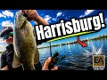 Pre-Fishing the Susquehanna River for a Kayak Bass Tournament Harrisburg PA