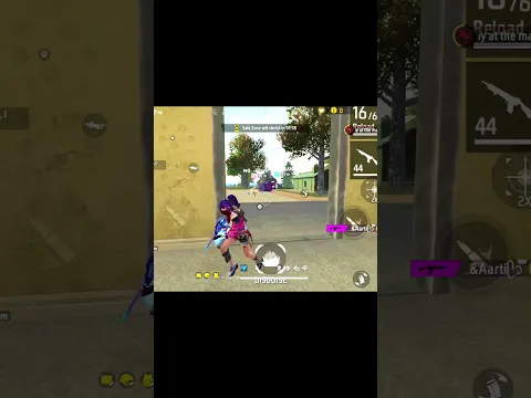 😜Game Play Vs Commentary Dont Miss The End😜 #shorts  #trending  #funny #babygirlff #freefire
