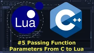 Embedding Lua in C - Passing Function Parameters From C to Lua
