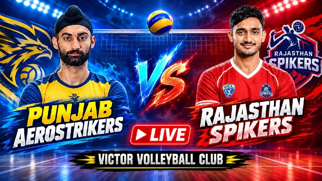 RAJASTHAN SPIKER'S VS PUNJAB AEROSTRIKER'S