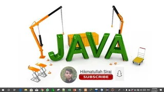 Java basic tutorial in Pashto language The Scanner Class in Java I