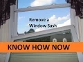 Remove a Tilt out Window Sash